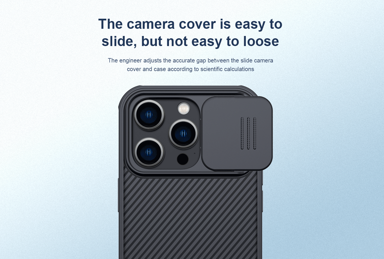 Ốp lưng iPhone 15 Promax - Nillkin Camshield (bảo vệ camera)